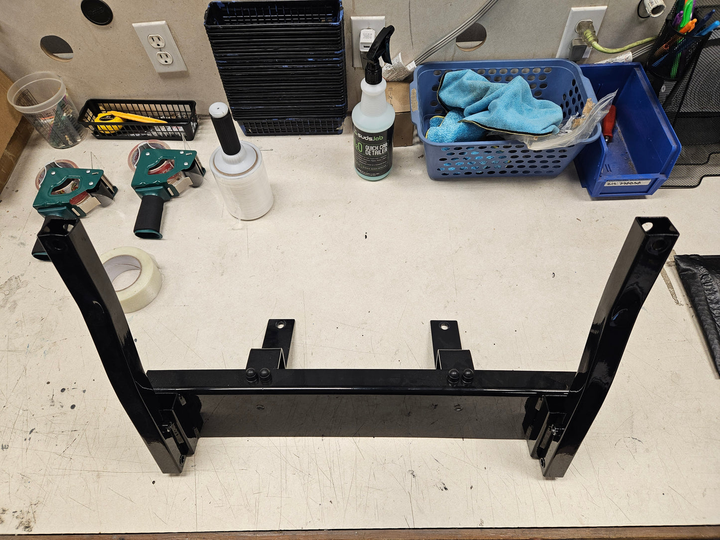 Vivid Peak & Kodiak Apex/Defender Model Golf Cart Rear Seat Kit Mounting Bracket