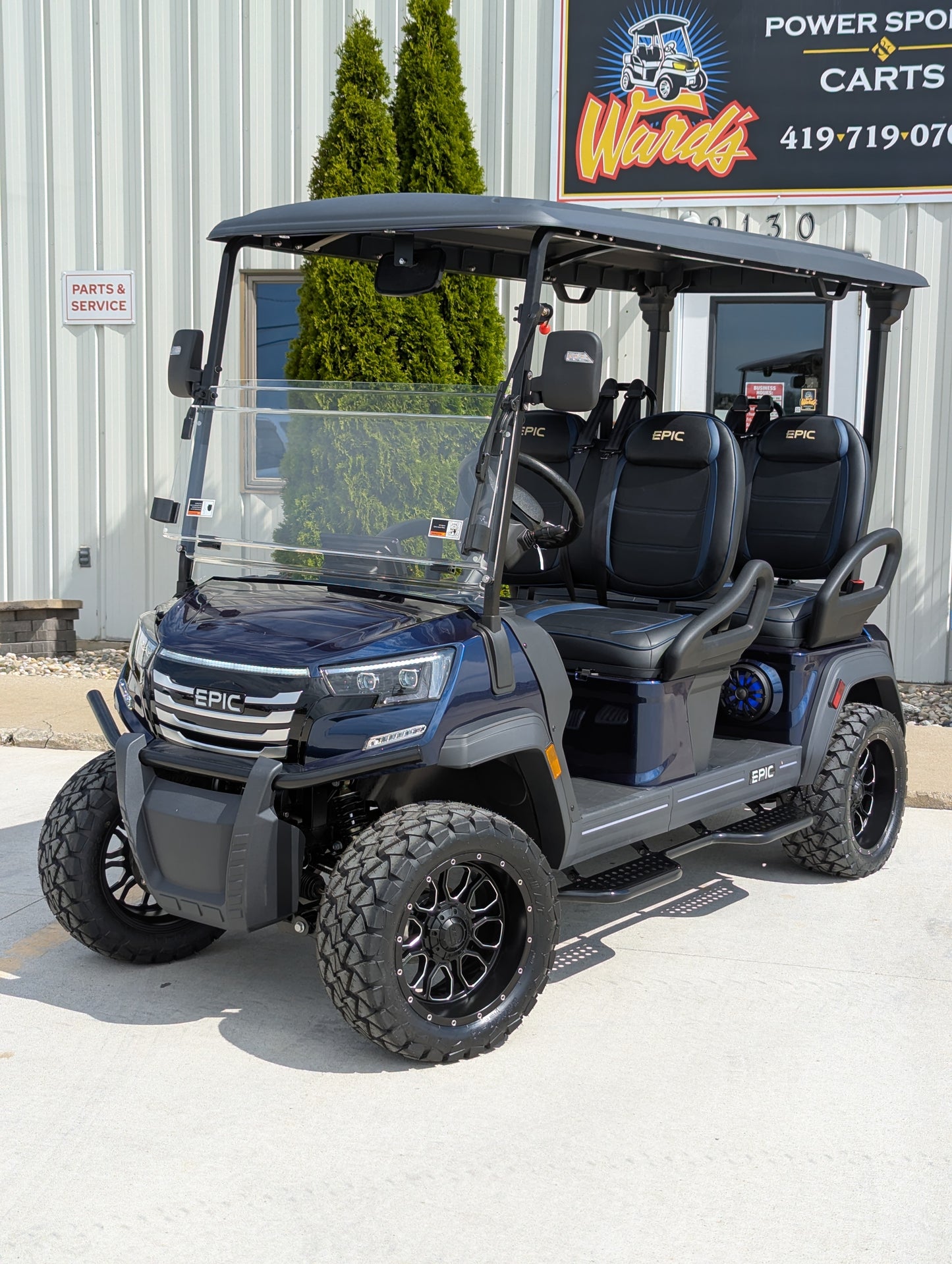 Epic E40 FX Side Steps 4 Passenger E40FX