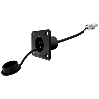 Eco Battery EZGO TXT Locking Charge Port