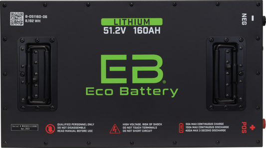 Eco Battery 51 Volt 160 Amp-Hour Battery (48 Volt)