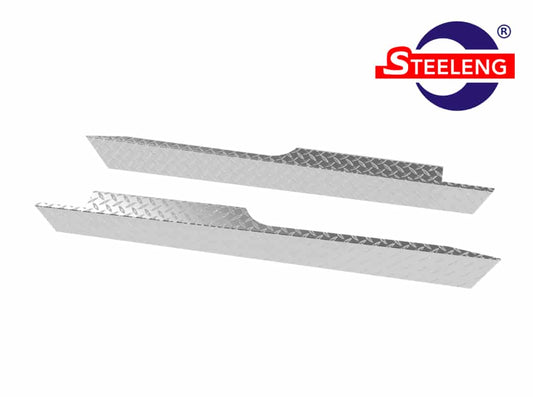 RPPR01 – SGC ROCKER PANELS POLISHED ALUMINUM DIAMOND PLATE FOR CLUB CAR PRECEDENT (2004-UP) (SET OF 2)