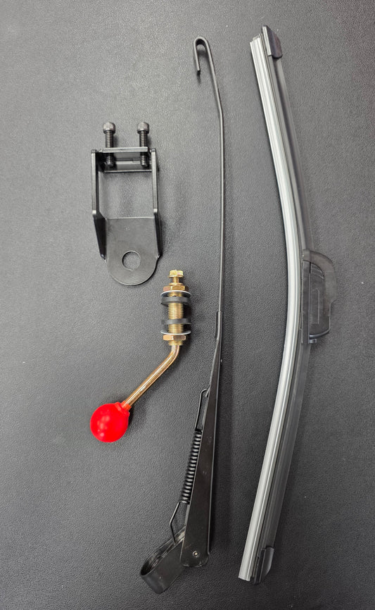 Universal Golf Cart No Drill Windshield Wiper and Bracket Ezgo, Yamaha, Club Car, All Carts