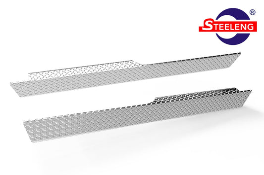 RPYM01 – SGC ROCKER PANELS POLISHED ALUMINUM DIAMOND PLATE FOR YAMAHA G29 (DRIVE) (SET OF 2)