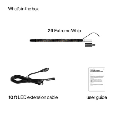 Extreme Whip Qty 1 X 2Ft