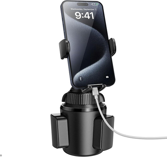 Universal Cupholder Phone Holder 360 Swivel