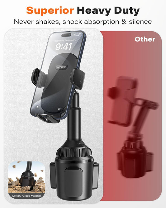 Universal Cupholder Phone Holder 360 Swivel
