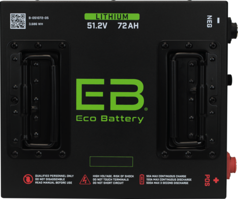 Eco Battery 51V 72Ah LifePo4 Battery "Cube"