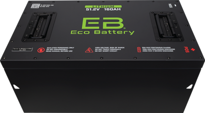 Eco Battery 51V 160Ah Club Car Precedent (09+) Bundle