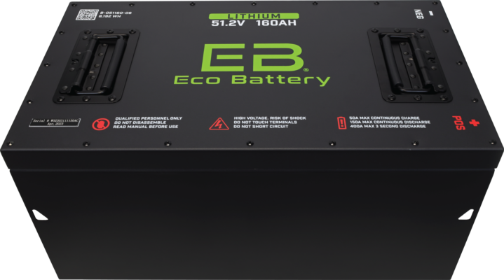 Eco Battery 51V 160Ah EZGO RXV Bundle