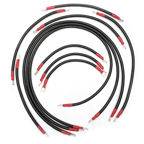 MODZ® CLUB CAR 2-GAUGE COMPLETE BATTERY CABLE SET