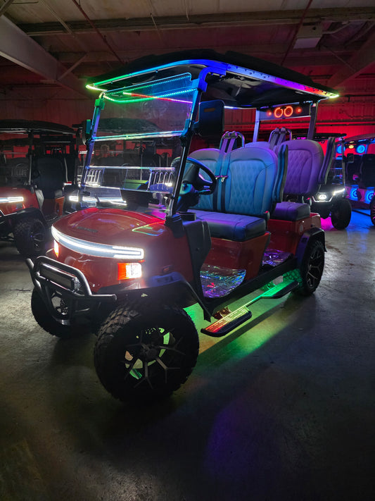 LED Roof and Underbody light kit for 4 Passenger Golf Carts