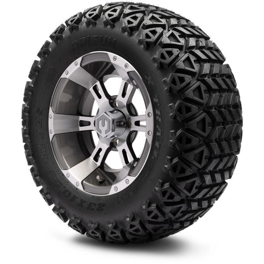 MODZ® 12" Ambush Gunmetal Wheels & Off-Road Tires Combo