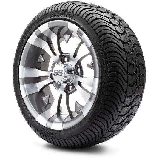 MODZ® 12" Vampire Gunmetal Wheels & Street Tires Combo