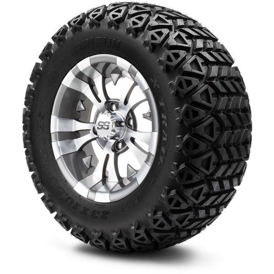 MODZ® 12" Vampire Gunmetal Wheels & Off-Road Tires Combo