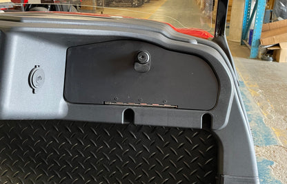 Lockable Glove Box Cover Lid Kit for Vivid EV Anthem & Peak Models & Kodiak Apex & Honor LSV