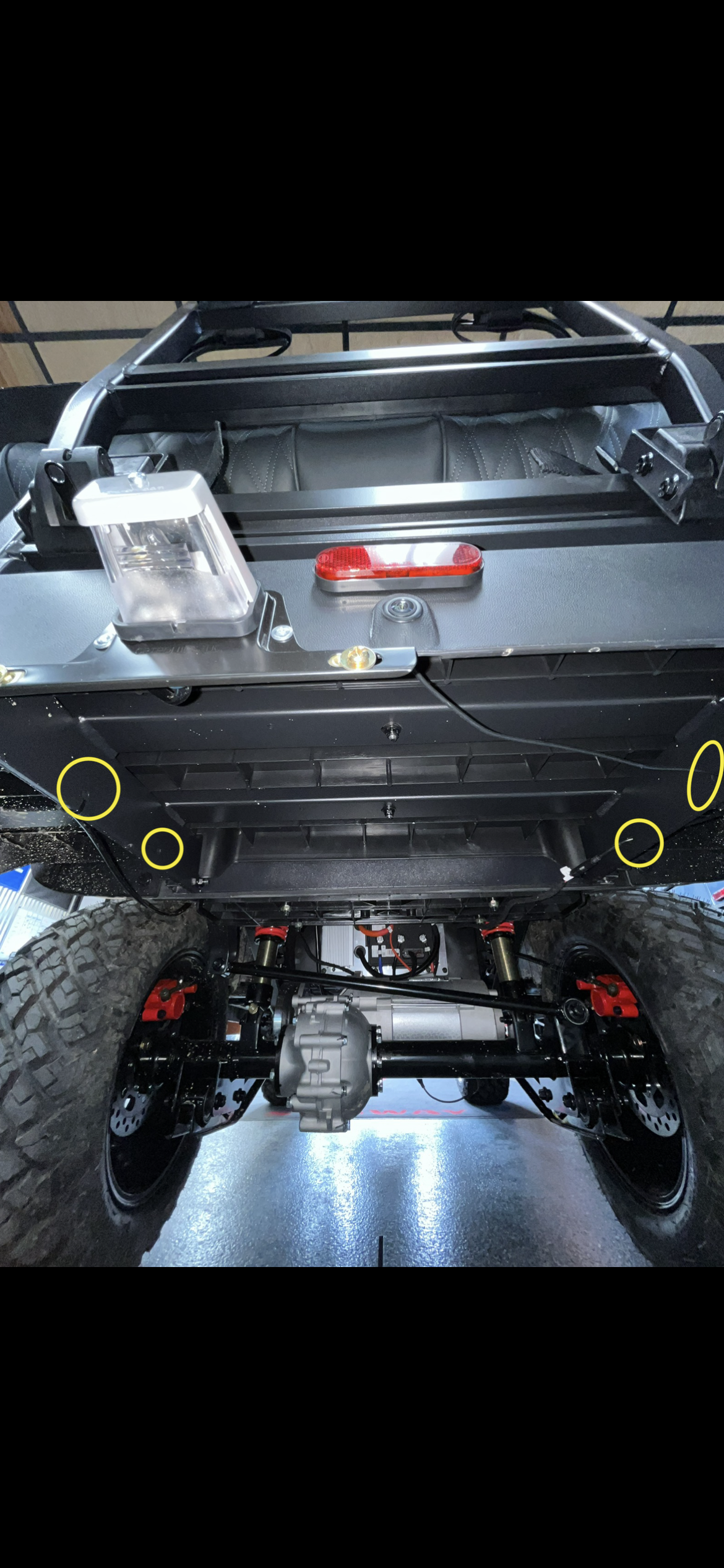 Ward's Denago EV Nomad XL & Rover XL6 Hitch Receiver 2"