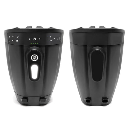 ExtremeTower Speakers TA8 -1 Bluetooth Amplified + 1 Passive Tower Speaker