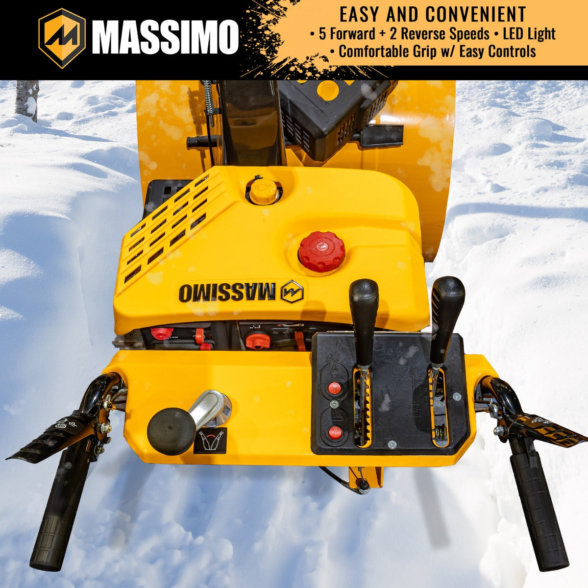 Massimo 30 In. 302cc 2-Stage Electric Start Gas Snow Blower