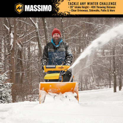 Massimo 30 In. 302cc 2-Stage Electric Start Gas Snow Blower