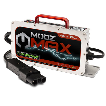 MODZ® MAX48 15 Amp Yamaha G19/G22 Battery Charger for 48 Volt Golf Carts